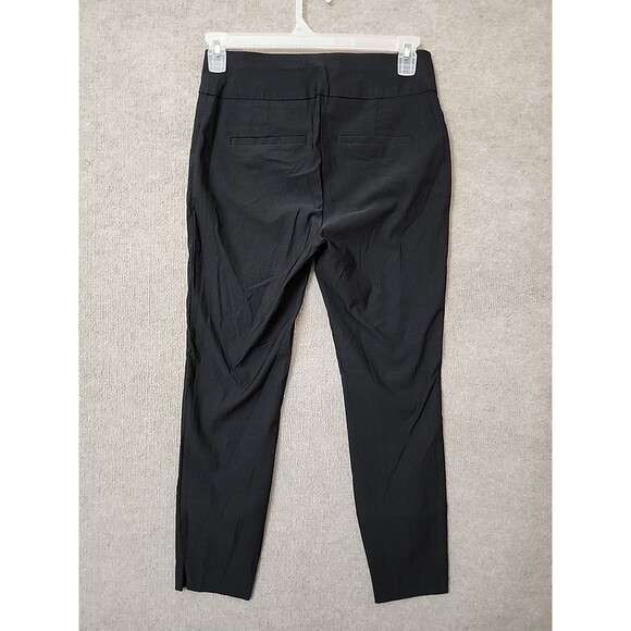 New York Co Whitney Pull On Pants Womens M Black Ankle Stretch Career NEW - Picture 3 of 8